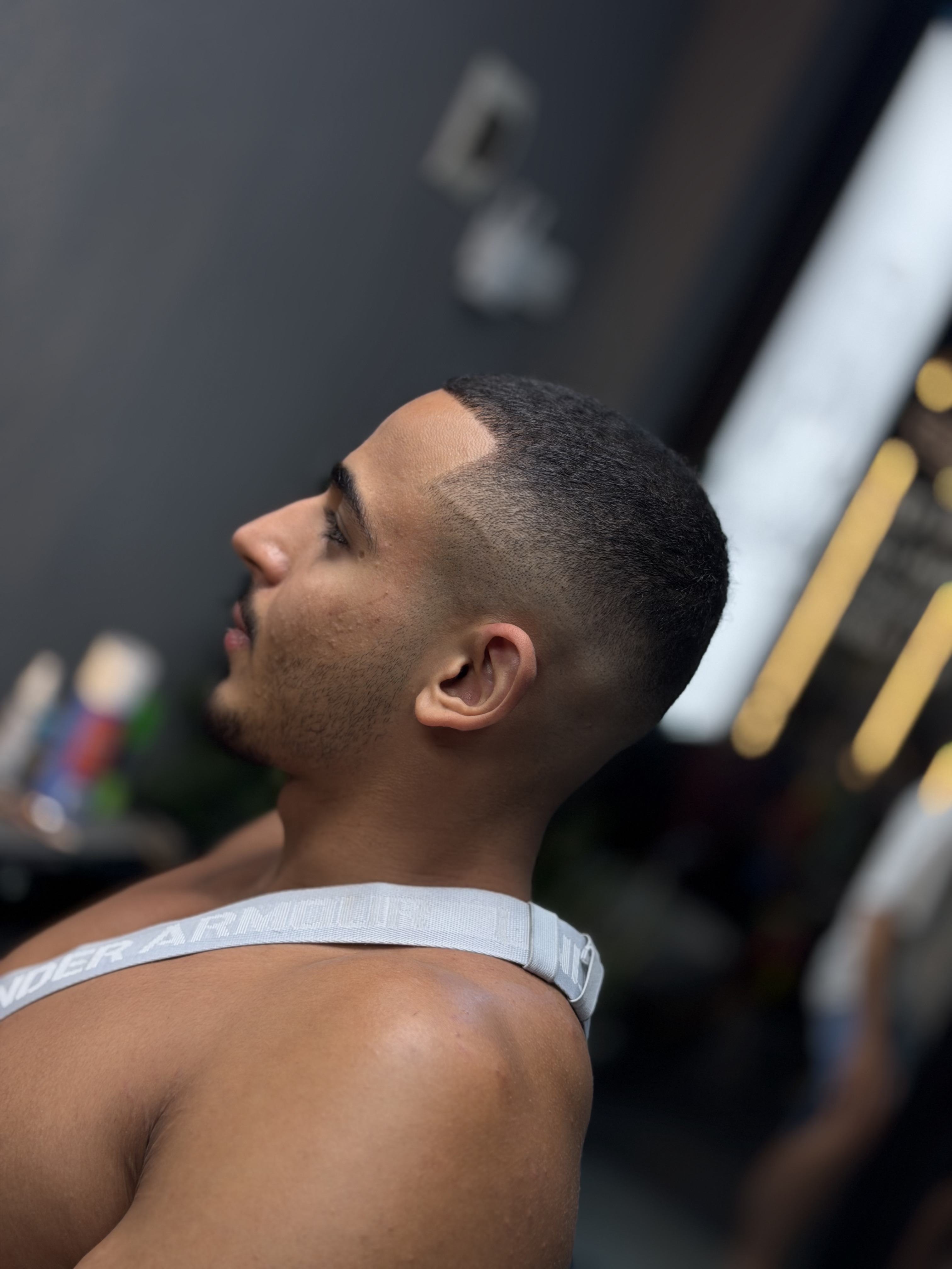 Textured crop haircut by Triple Line Barbershop